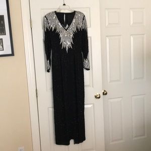 Vintage beaded gown